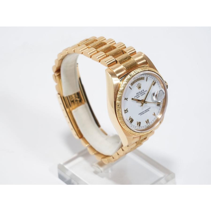 ロレックス デイデイト Ref.18078 イエローゴールド ホワイトローマン文字盤 | デイデイト | 04