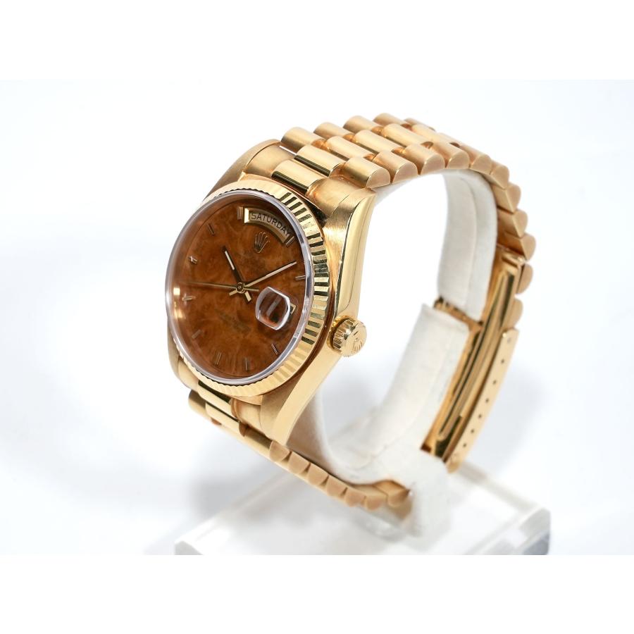 ロレックス デイデイト36 Ref.18038 イエローゴールド マホガニー文字盤 | デイデイト | 03