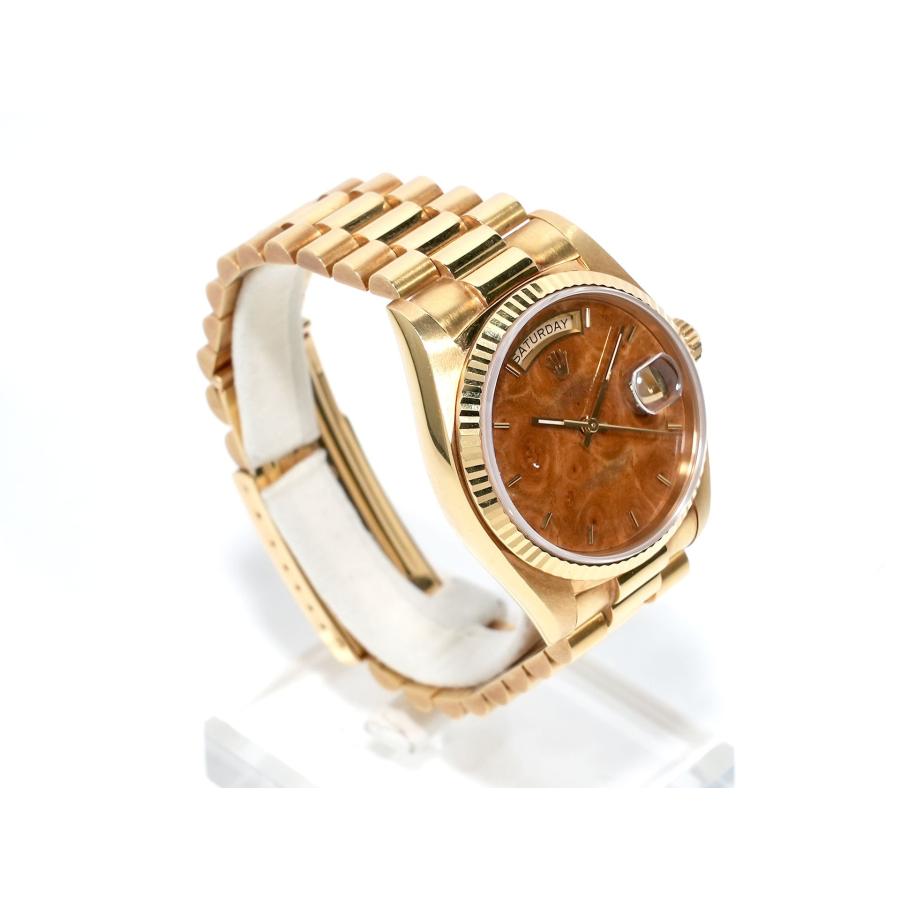 ロレックス デイデイト36 Ref.18038 イエローゴールド マホガニー文字盤 | デイデイト | 04