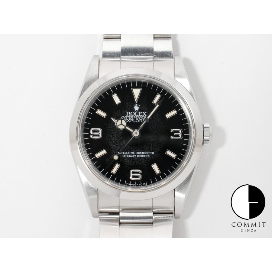 ロレックス エクスプローラーI Ref.14270 ステンレススチール ブラック文字盤 オイスターブレスレット | エクスプローラー（ROLEX）