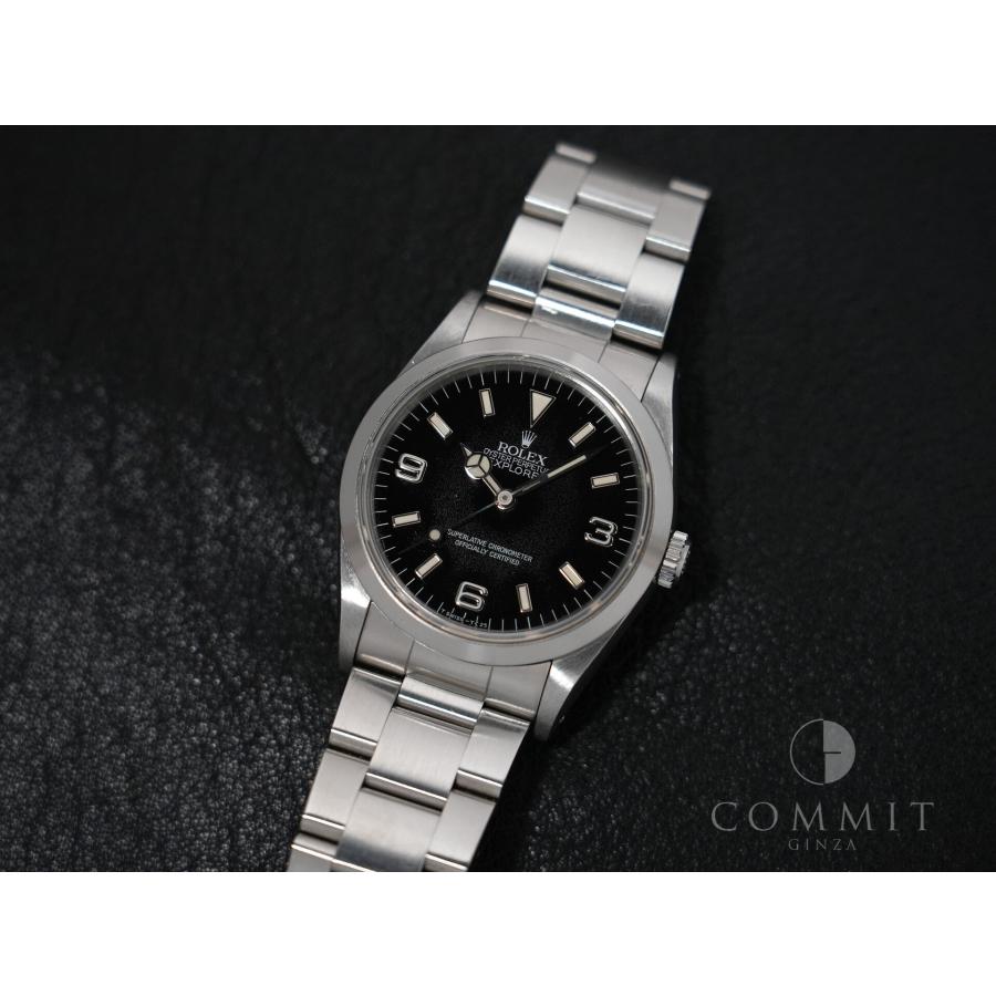 ロレックス エクスプローラーI Ref.14270 ステンレススチール ブラック文字盤 オイスターブレスレット | エクスプローラー（ROLEX） | 10