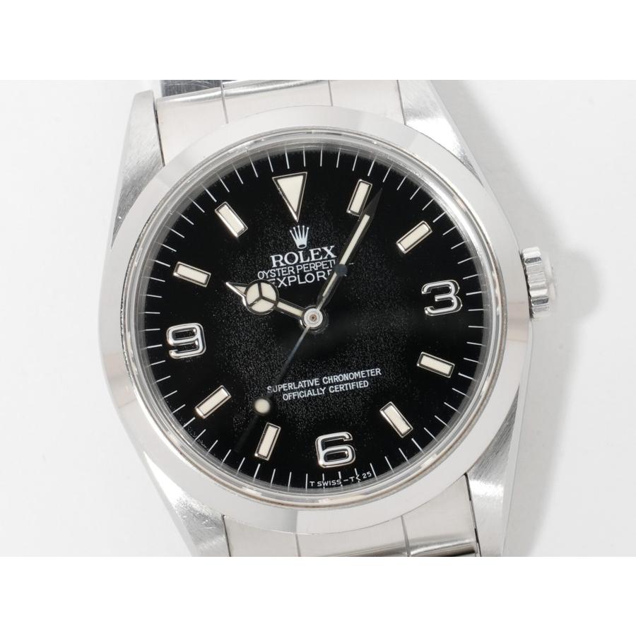 ロレックス エクスプローラーI Ref.14270 ステンレススチール ブラック文字盤 オイスターブレスレット | エクスプローラー（ROLEX） | 02