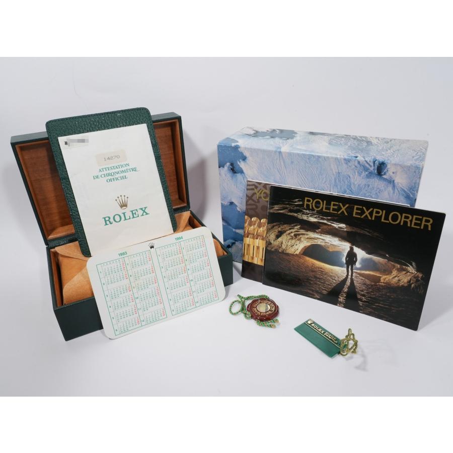 ロレックス エクスプローラーI Ref.14270 ステンレススチール ブラック文字盤 オイスターブレスレット | エクスプローラー（ROLEX） | 09