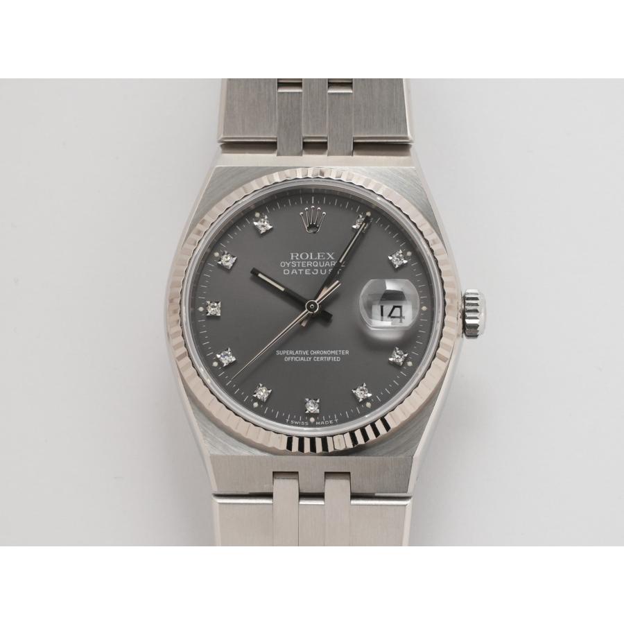 ロレックス オイスタークォーツ Ref.17014 SS グレー10Pダイヤ文字盤 | ROLEX | 01