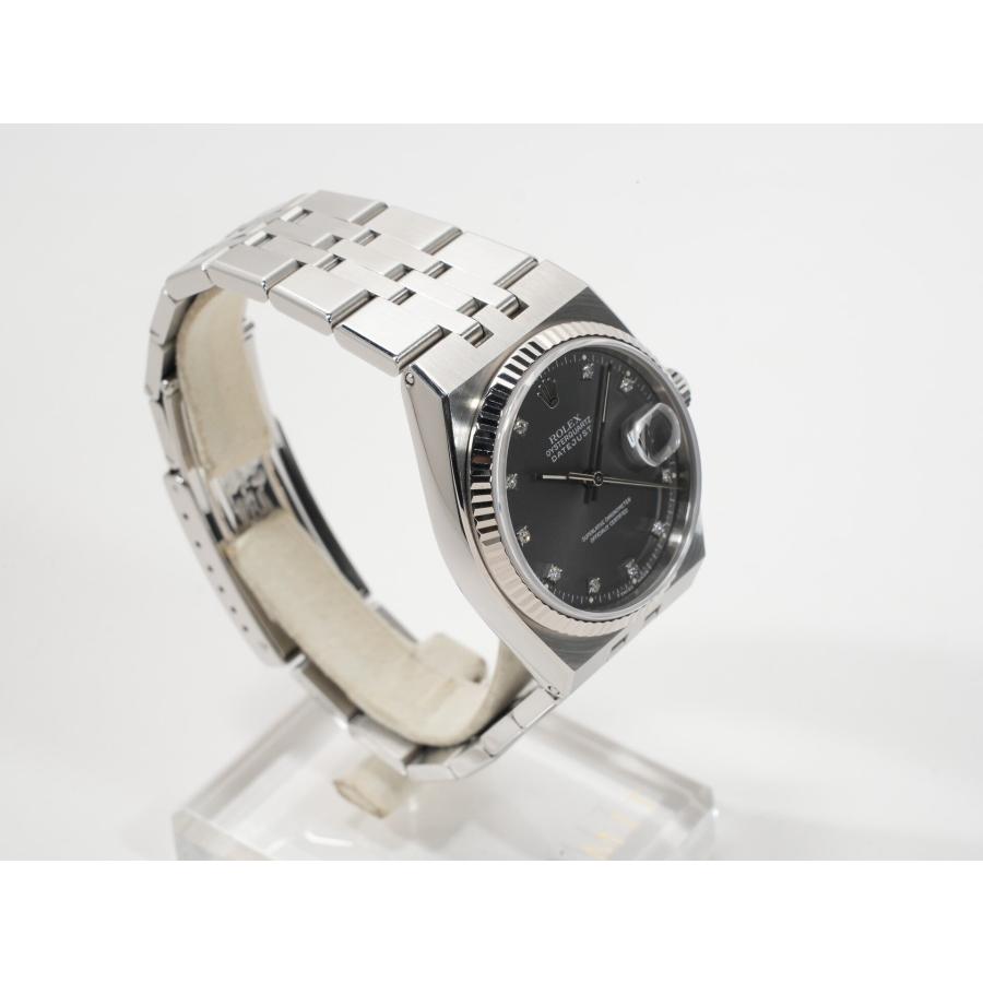 ロレックス オイスタークォーツ Ref.17014 SS グレー10Pダイヤ文字盤 | ROLEX | 04