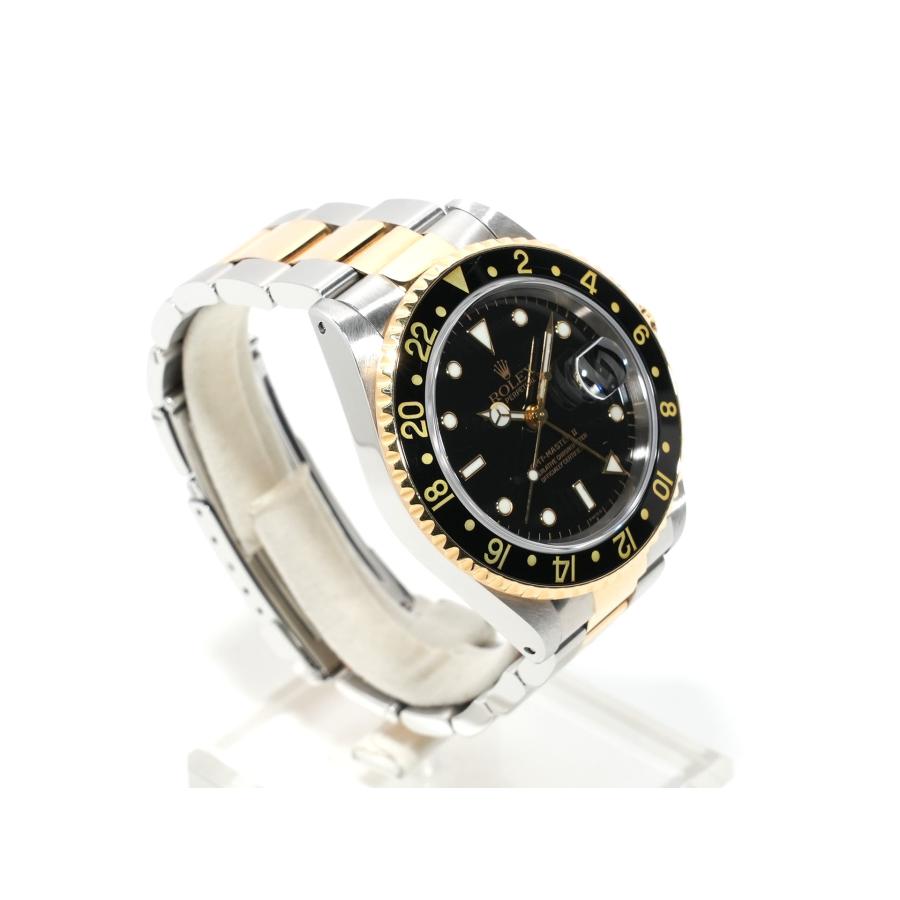 ロレックス GMTマスターII Ref.16713 ステンレススチール/イエローゴールド ブラック文字盤 オイスターブレスレット | GMTマスター | 04