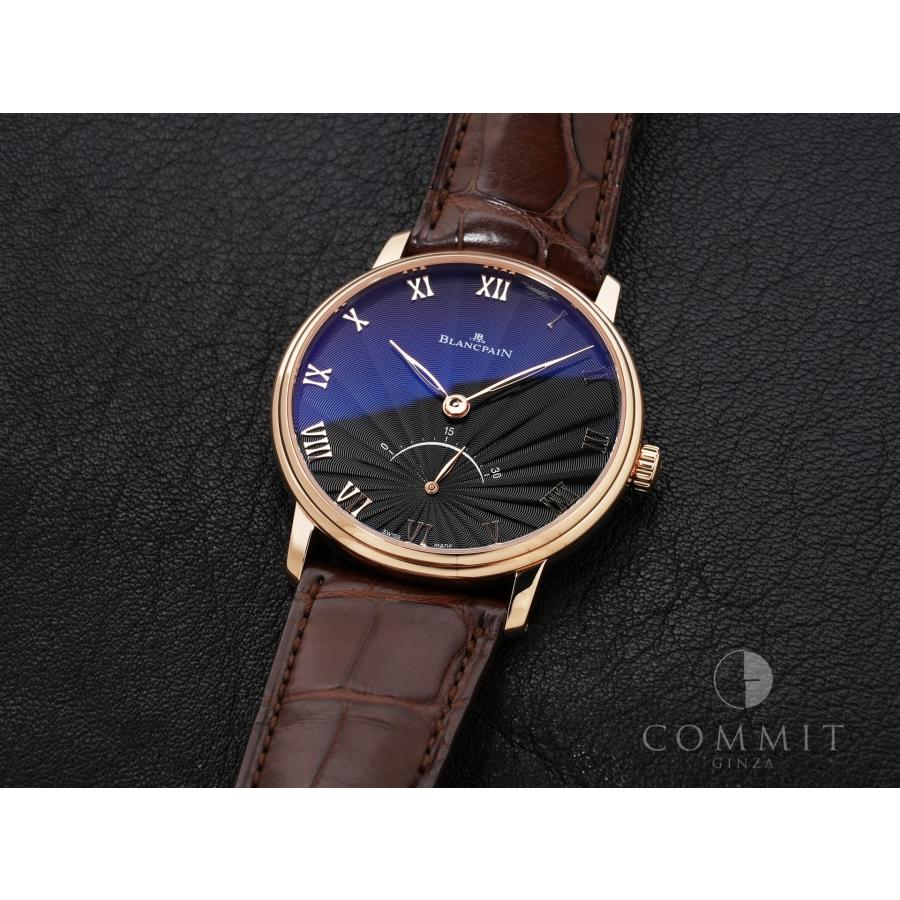 ブランパン ヴィルレ ウルトラスリム レトログラード Ref.6653-3630-55B 18Kレッドゴールド ブラック文字盤 | BLANCPAIN | 12
