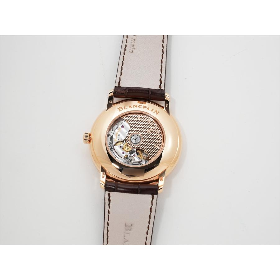 ブランパン ヴィルレ ウルトラスリム レトログラード Ref.6653-3630-55B 18Kレッドゴールド ブラック文字盤 | BLANCPAIN | 06