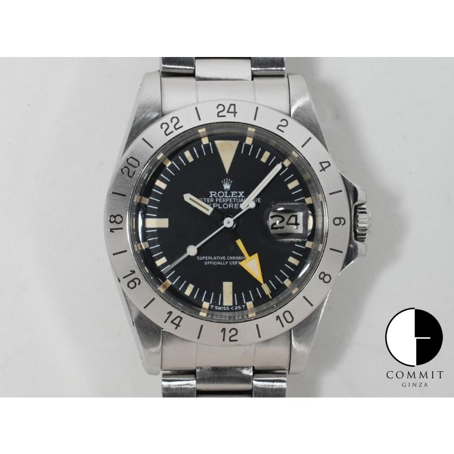 ロレックス エクスプローラーII Ref.1655 SS ブラック文字盤 | エクスプローラーII