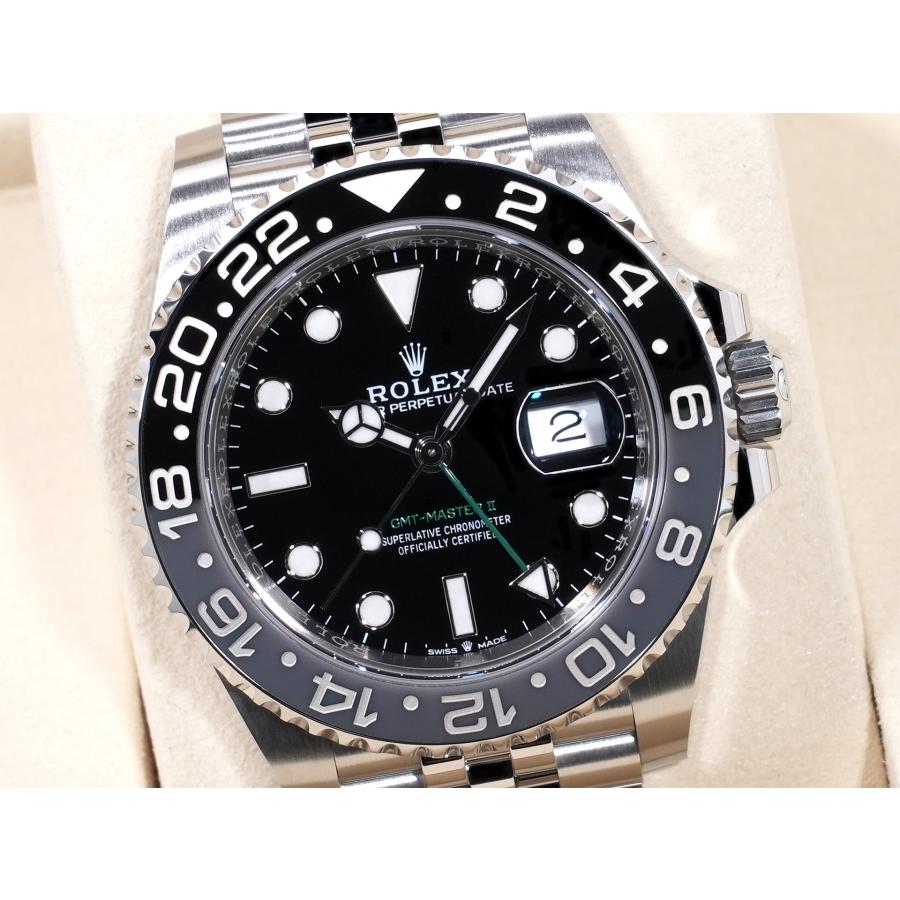 ロレックス GMTマスターII Ref.126710GRNR ステンレススチール ブラック文字盤 ジュビリーブレスレット | GMTマスター | 01
