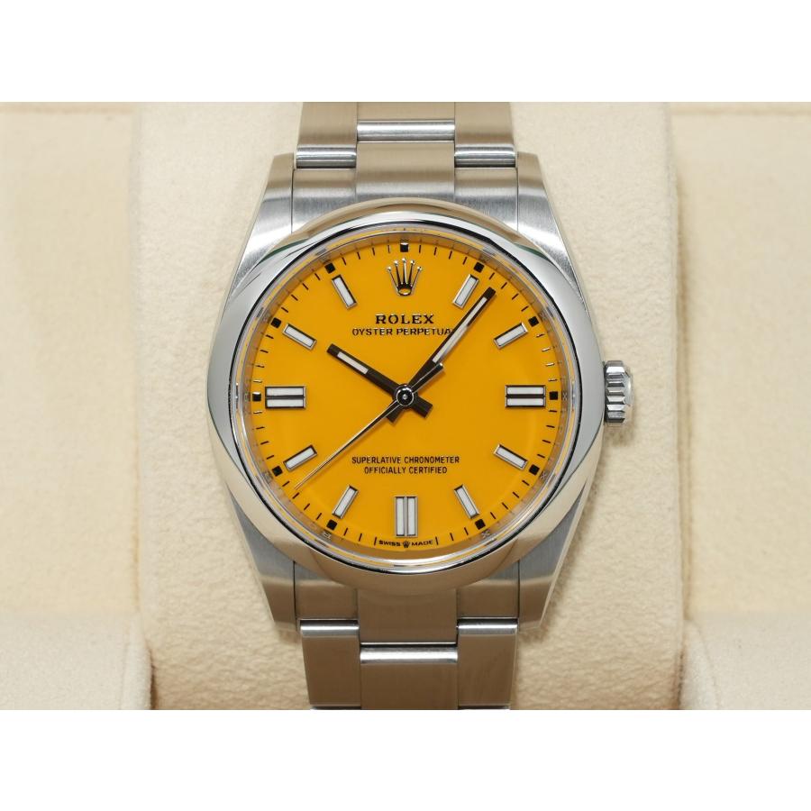ロレックス オイスターパーペチュアル36 Ref.126000 ステンレススチール イエロー文字盤 | オイスター パーペチュアル | 01