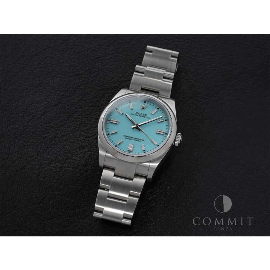 ロレックス オイスターパーペチュアル36 Ref.126000 ステンレススチール ターコイズ文字盤 | オイスター パーペチュアル | 10
