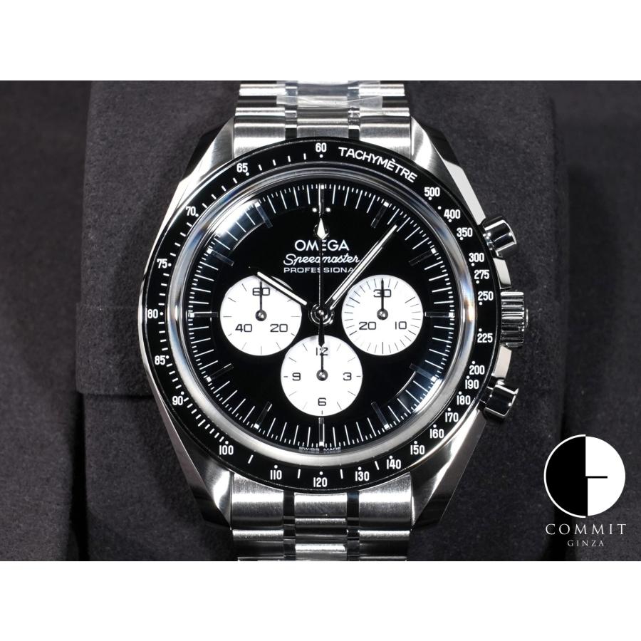 オメガ スピードマスター ムーンウォッチ プロ Ref.310.30.42.50.01.004 SS ブラックxホワイト文字盤 | OMEGA