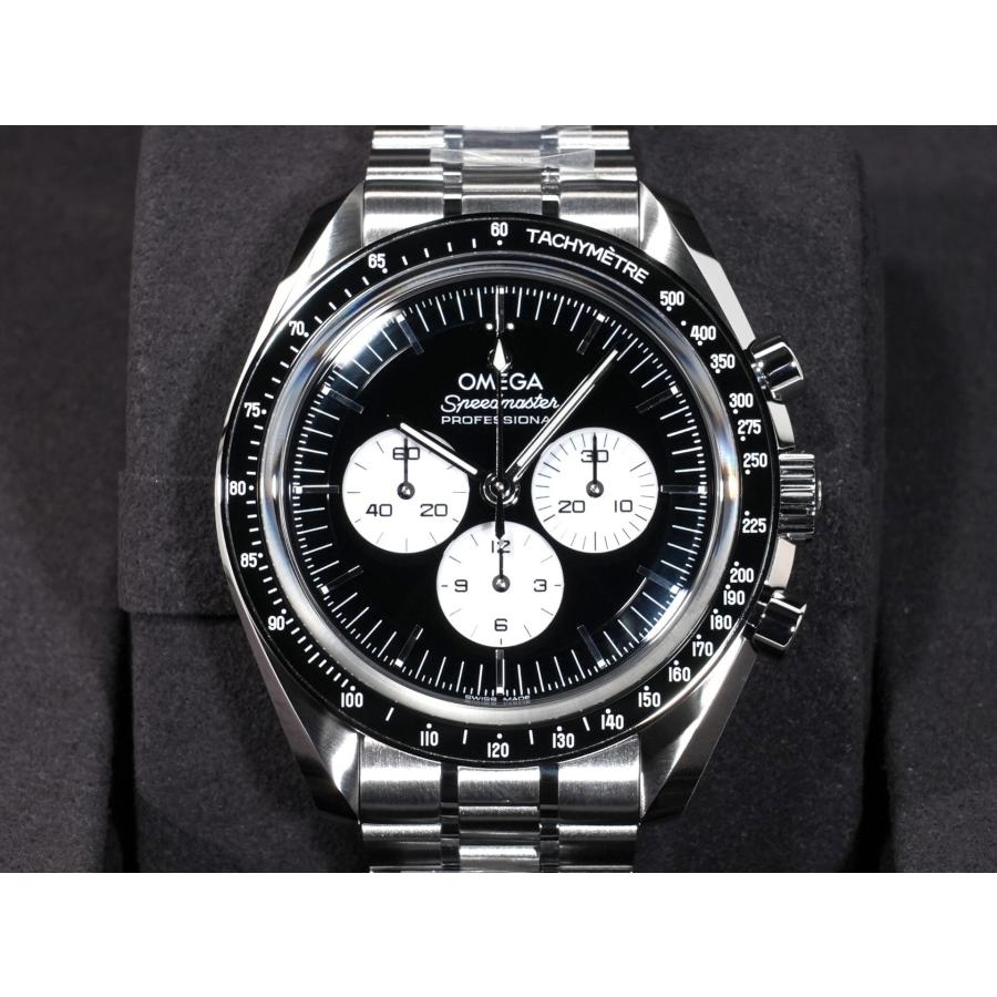 オメガ スピードマスター ムーンウォッチ プロ Ref.310.30.42.50.01.004 SS ブラックxホワイト文字盤 | OMEGA | 01