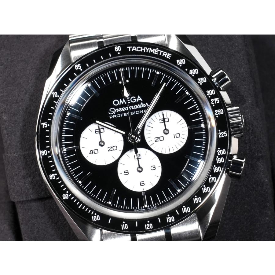 オメガ スピードマスター ムーンウォッチ プロ Ref.310.30.42.50.01.004 SS ブラックxホワイト文字盤 | OMEGA | 02