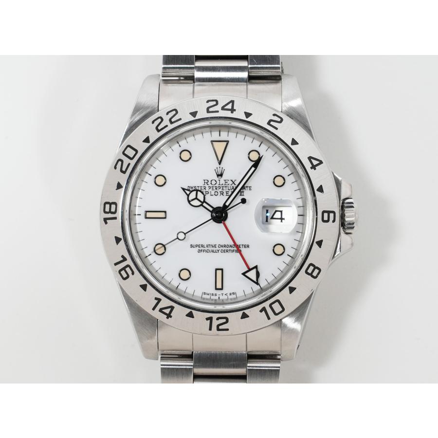 ロレックス エクスプローラーII Ref.16570 SS ホワイト文字盤 | エクスプローラーII | 01
