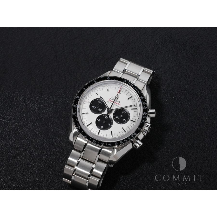 オメガ スピードマスター 記念モデル クロノグラフ 42MM  東京2020リミテッドエディション Ref.522.30.42.30.04.001 SS シルバー文字盤 | OMEGA | 10