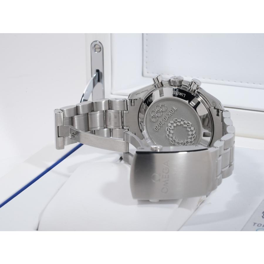 オメガ スピードマスター 記念モデル クロノグラフ 42MM  東京2020リミテッドエディション Ref.522.30.42.30.04.001 SS シルバー文字盤 | OMEGA | 07