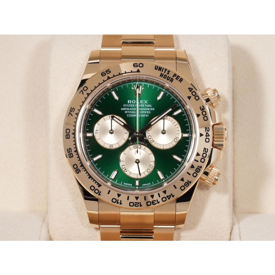 ロレックス デイトナ Ref.126508 18KYG グリーン文字盤 | コスモグラフ デイトナ | 01