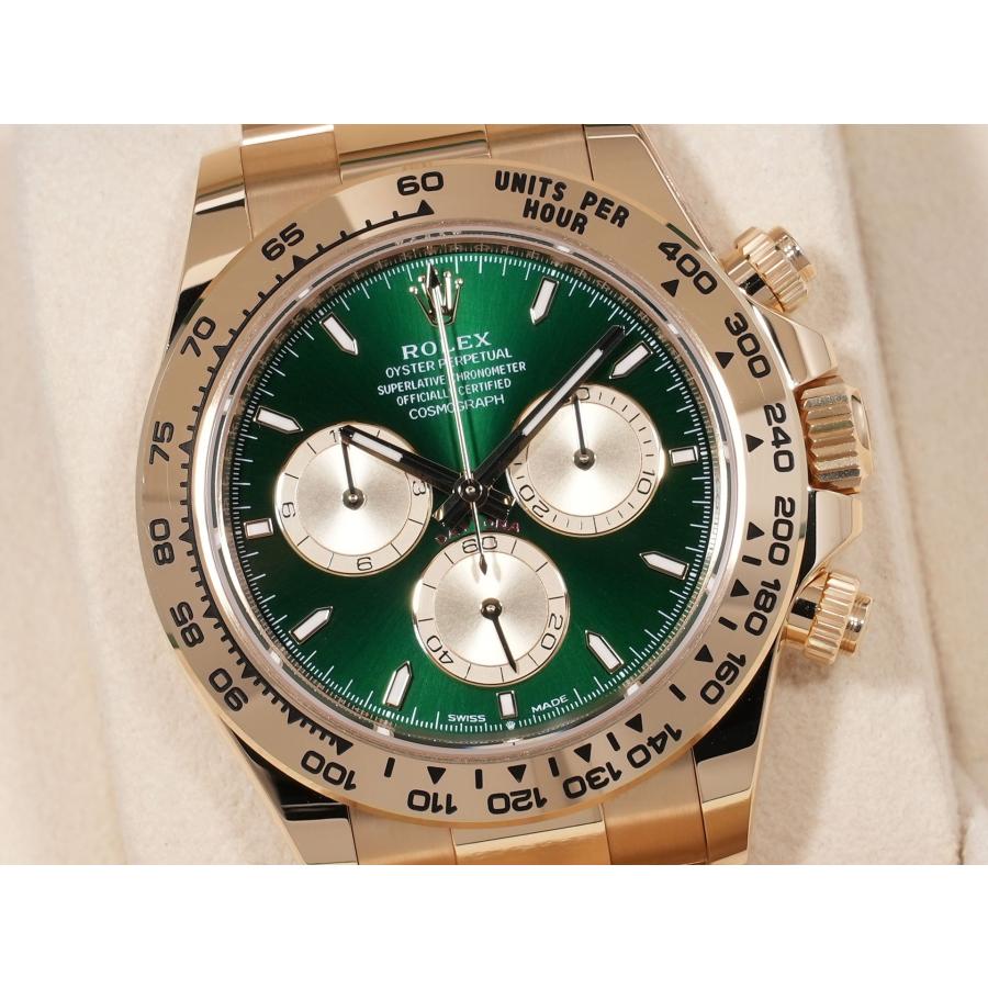 ロレックス デイトナ Ref.126508 18KYG グリーン文字盤 | コスモグラフ デイトナ | 02