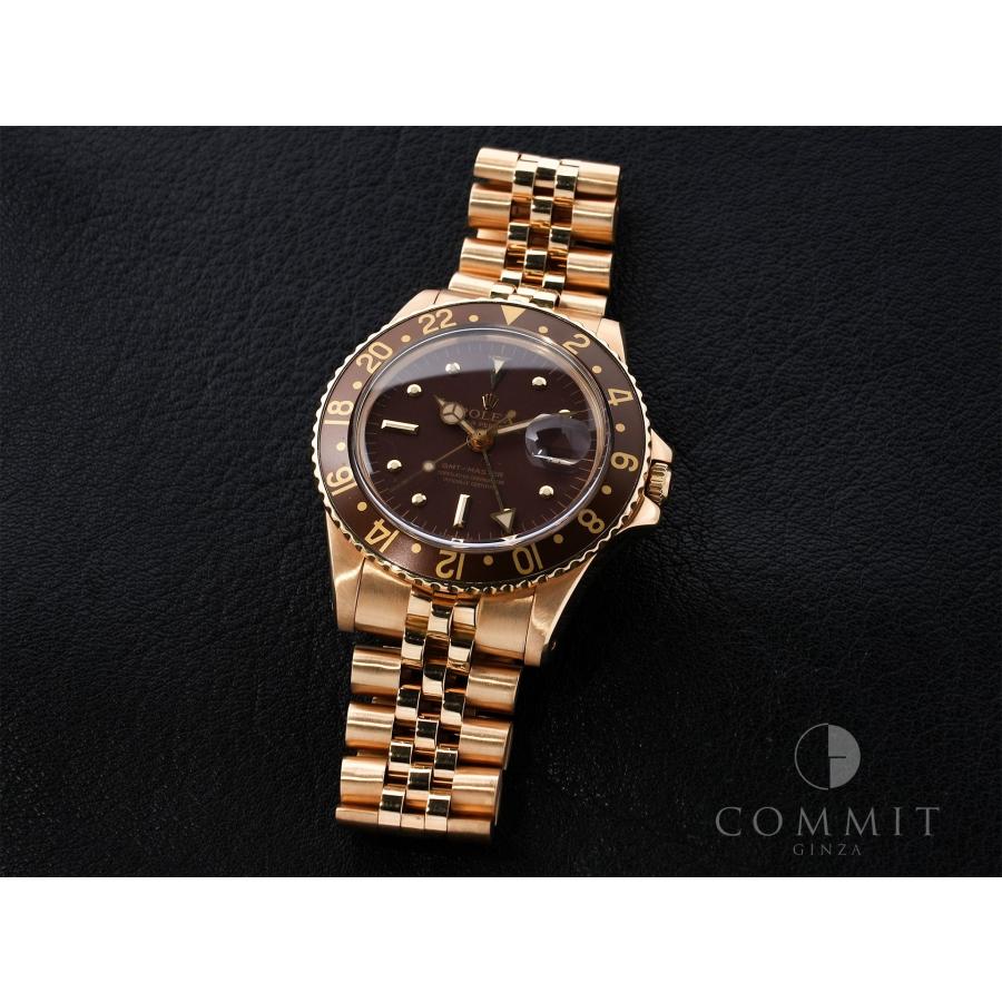 ロレックス GMTマスター Ref.1675/8 イエローゴールド ブラウン文字盤 オイスターブレスレット | GMTマスター | 13