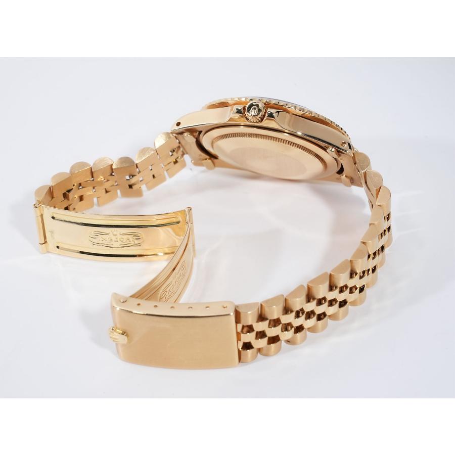 ロレックス GMTマスター Ref.1675/8 イエローゴールド ブラウン文字盤 オイスターブレスレット | GMTマスター | 07