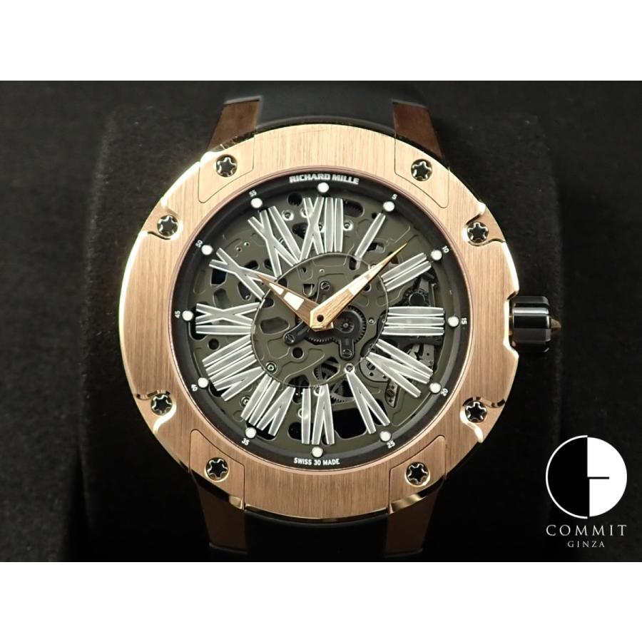 上品な リシャールミル Ref.RM033 18KRG エクストラフラット 腕時計