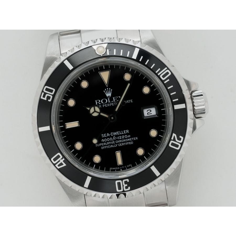 ロレックス シードゥエラー Ref.16600 SS ブラック文字盤 | シードゥエラー | 02