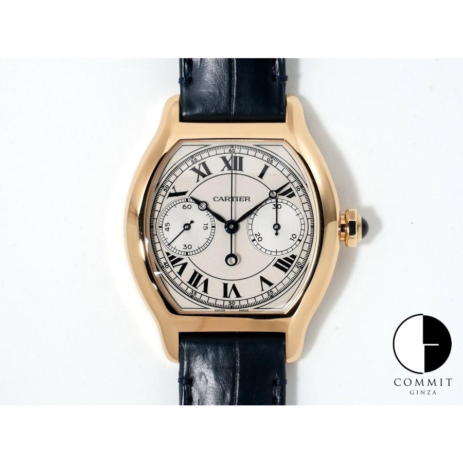 カルティエ トーチュ モノプッシャー クロノグラフ Ref.WHTO0007 イエローゴールド シルバー文字盤 | Cartier