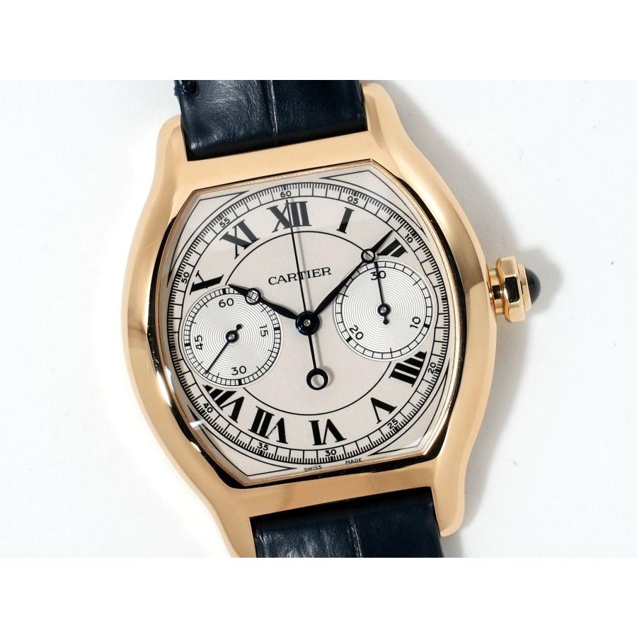カルティエ トーチュ モノプッシャー クロノグラフ Ref.WHTO0007 イエローゴールド シルバー文字盤 | Cartier | 02