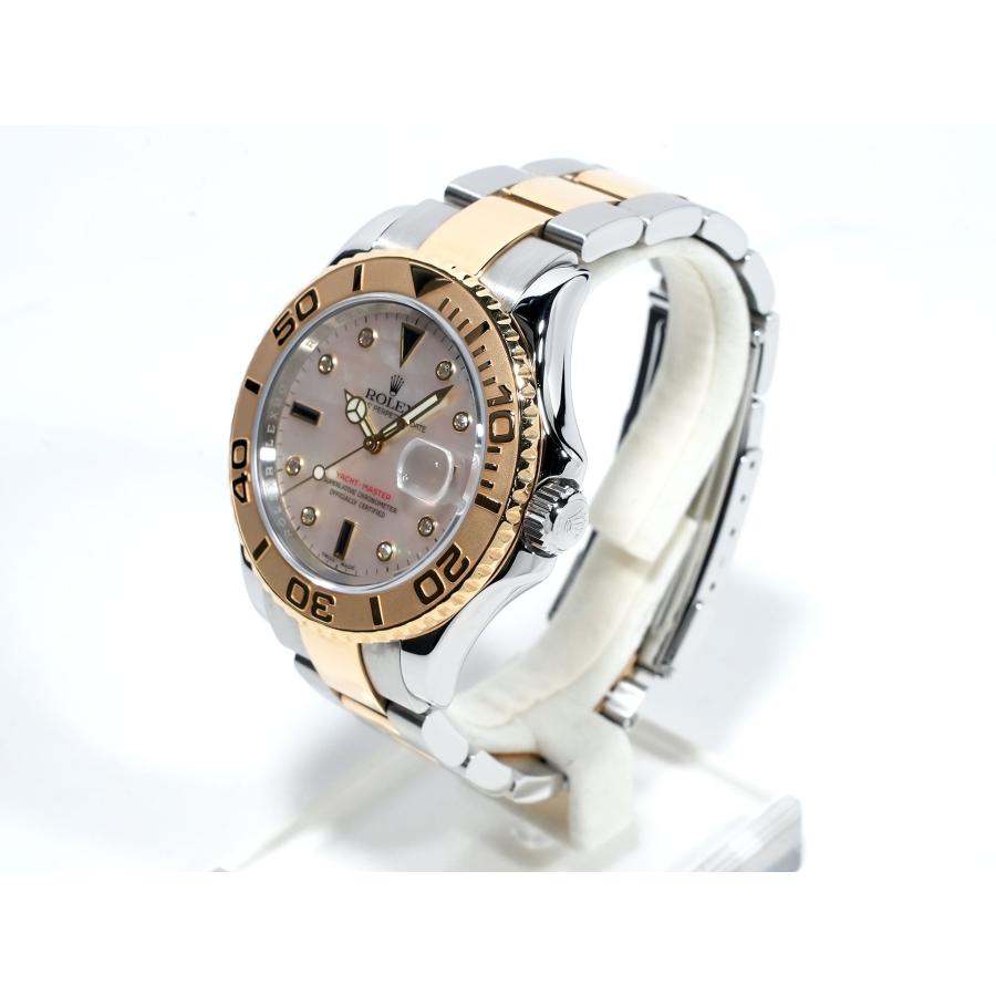 ロレックス ヨットマスター40 Ref.16623NGS ステンレススチール/イエローゴールド ホワイトシェルx3Pサファイア/8Pダイヤ文字盤 | ヨットマスター | 03