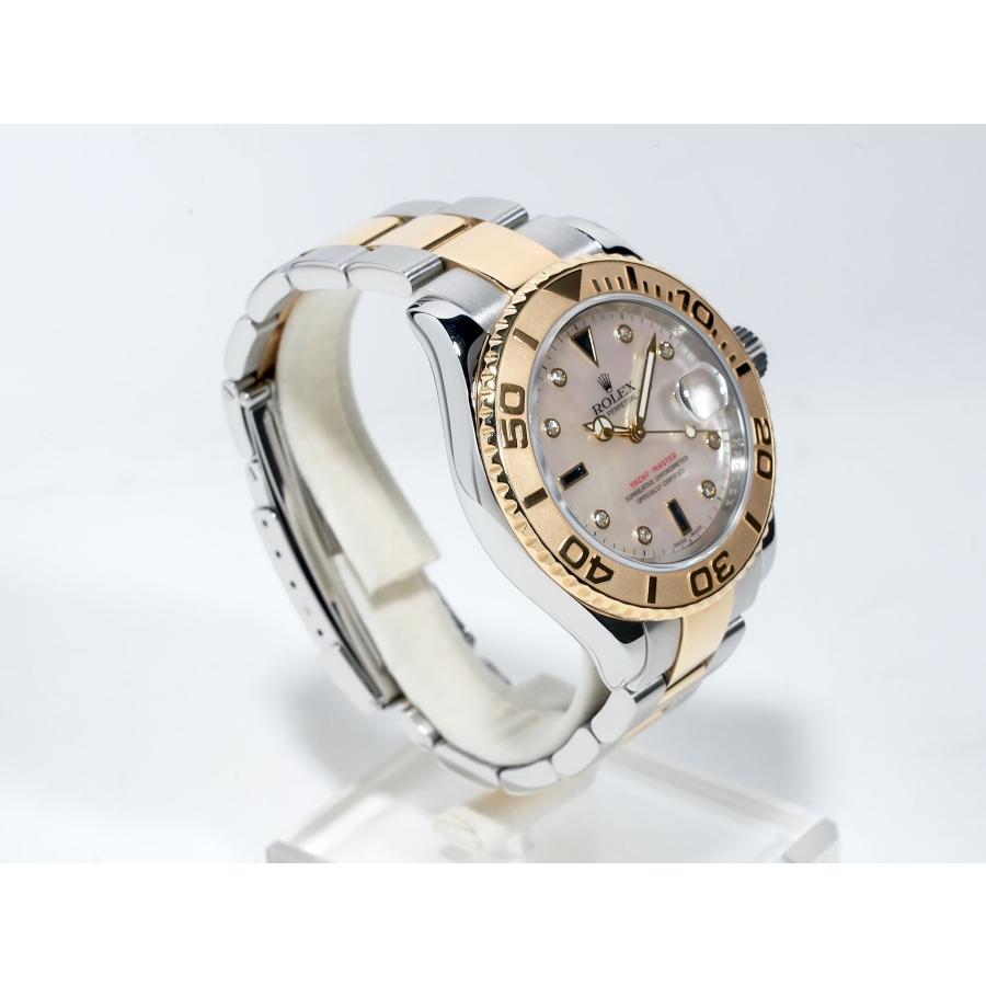 ロレックス ヨットマスター40 Ref.16623NGS ステンレススチール/イエローゴールド ホワイトシェルx3Pサファイア/8Pダイヤ文字盤 | ヨットマスター | 04