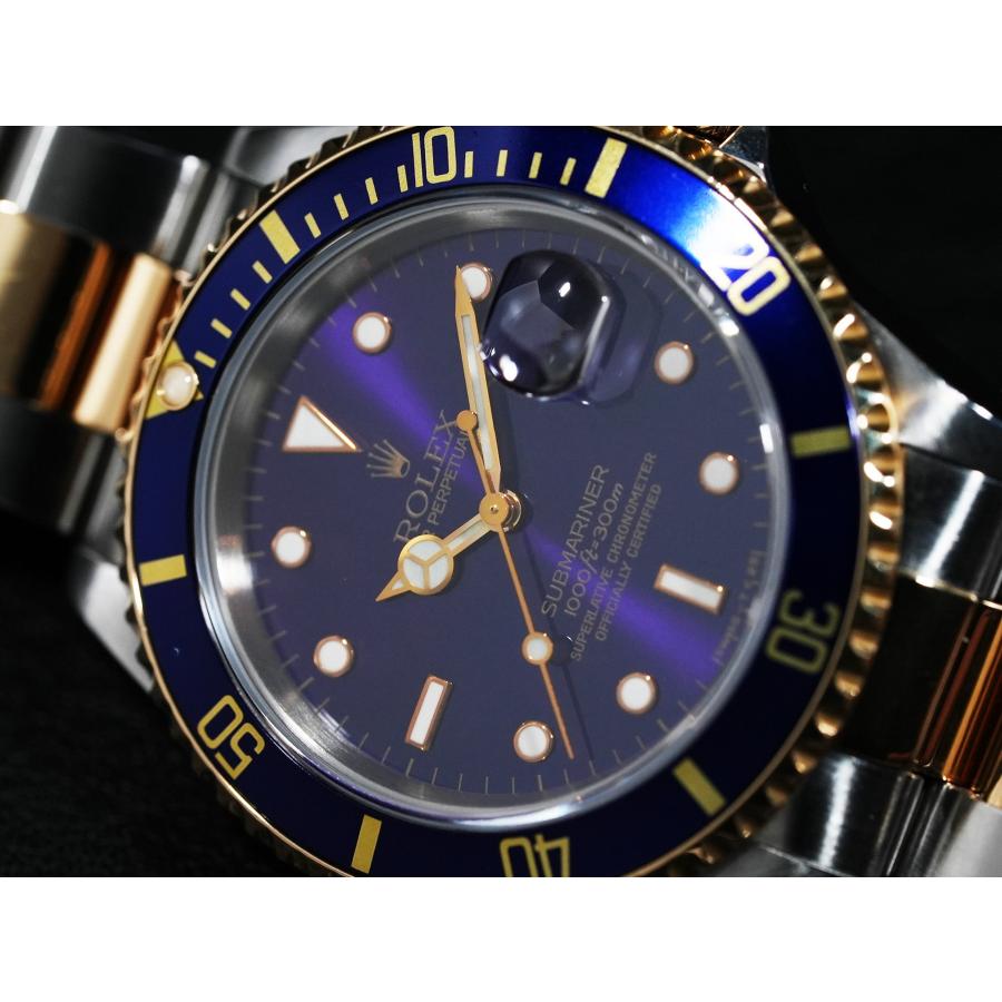 ロレックス サブマリーナー デイト Ref.16613 ステンレススチール/イエローゴールド ブルー文字盤 | サブマリーナー | 10