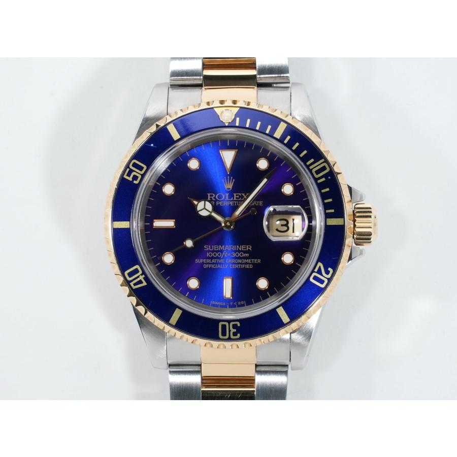 ロレックス サブマリーナー デイト Ref.16613 ステンレススチール/イエローゴールド ブルー文字盤 | サブマリーナー | 01