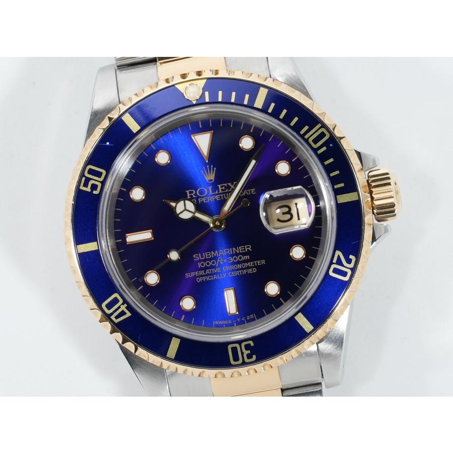 ロレックス サブマリーナー デイト Ref.16613 ステンレススチール/イエローゴールド ブルー文字盤 | サブマリーナー | 02