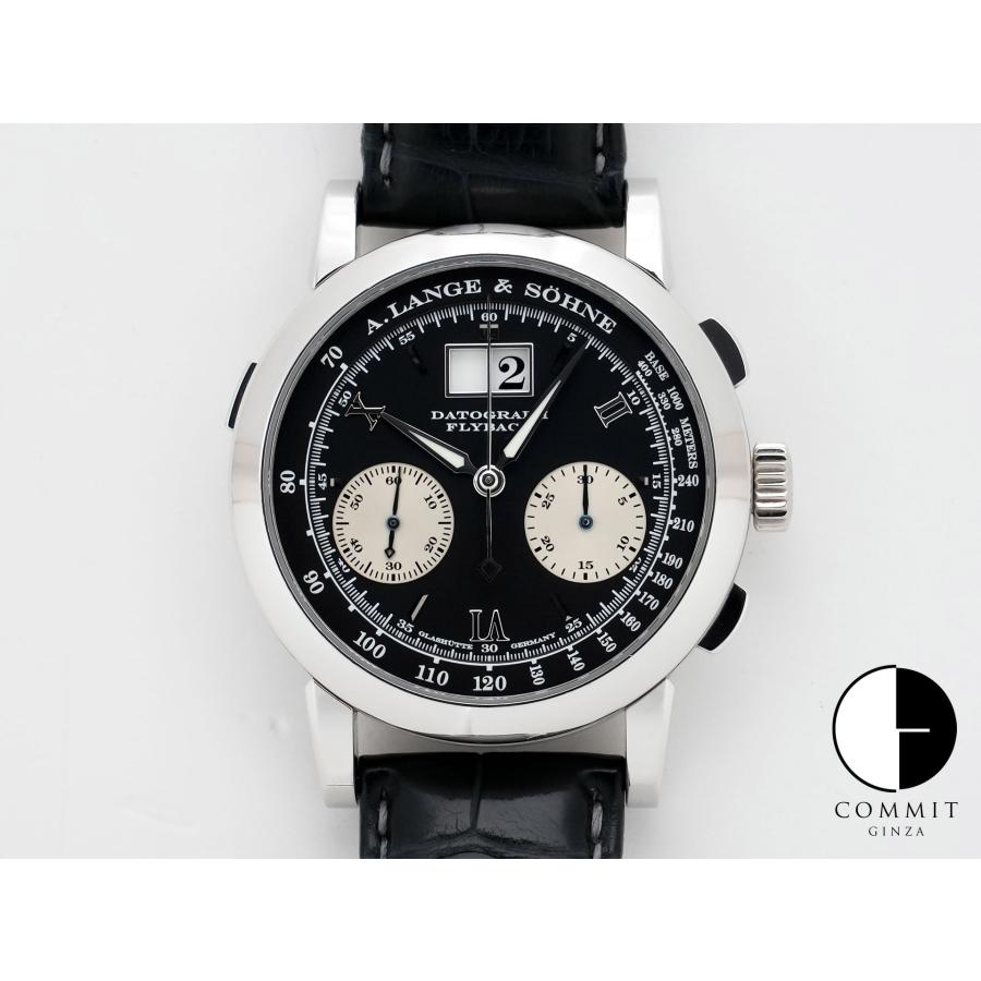 A.ランゲ＆ゾーネ ダトグラフ Ref.403.035 プラチナ ブラック文字盤 | A. LANGE & SOHNE