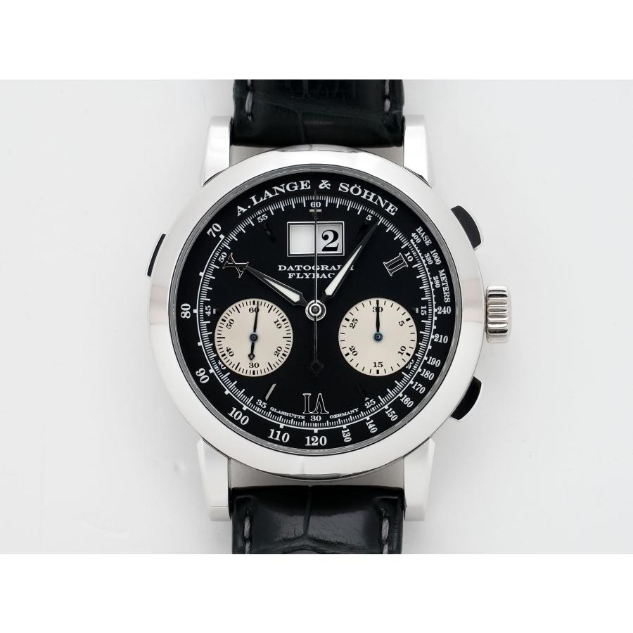 A.ランゲ＆ゾーネ ダトグラフ Ref.403.035 プラチナ ブラック文字盤 | A. LANGE & SOHNE | 01