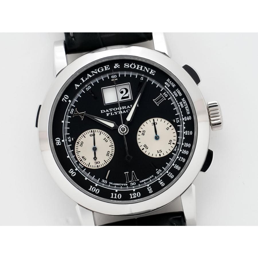 A.ランゲ＆ゾーネ ダトグラフ Ref.403.035 プラチナ ブラック文字盤 | A. LANGE & SOHNE | 02
