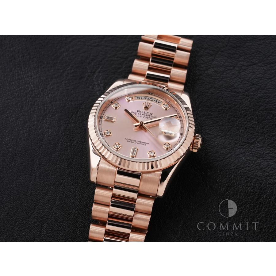 ロレックス デイデイト Ref.118235A 18KPG ピンクx10Pダイヤ文字盤 | デイデイト | 10