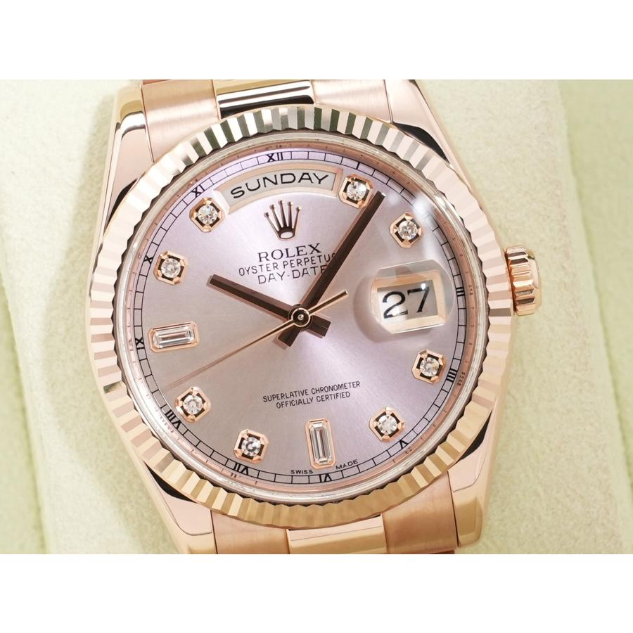 ロレックス デイデイト Ref.118235A 18KPG ピンクx10Pダイヤ文字盤 | デイデイト | 02