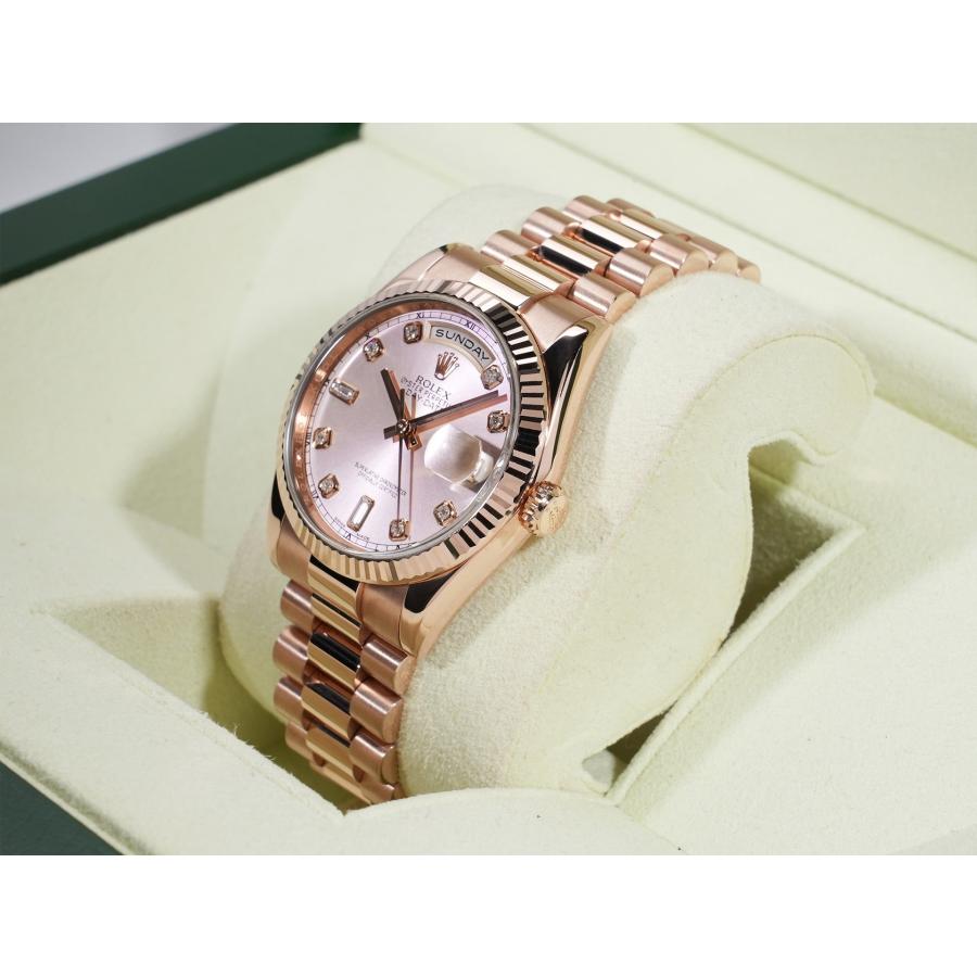 ロレックス デイデイト Ref.118235A 18KPG ピンクx10Pダイヤ文字盤 | デイデイト | 03