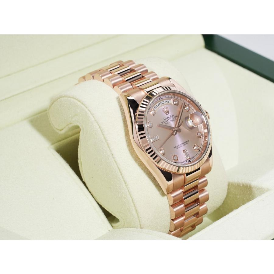 ロレックス デイデイト Ref.118235A 18KPG ピンクx10Pダイヤ文字盤 | デイデイト | 04