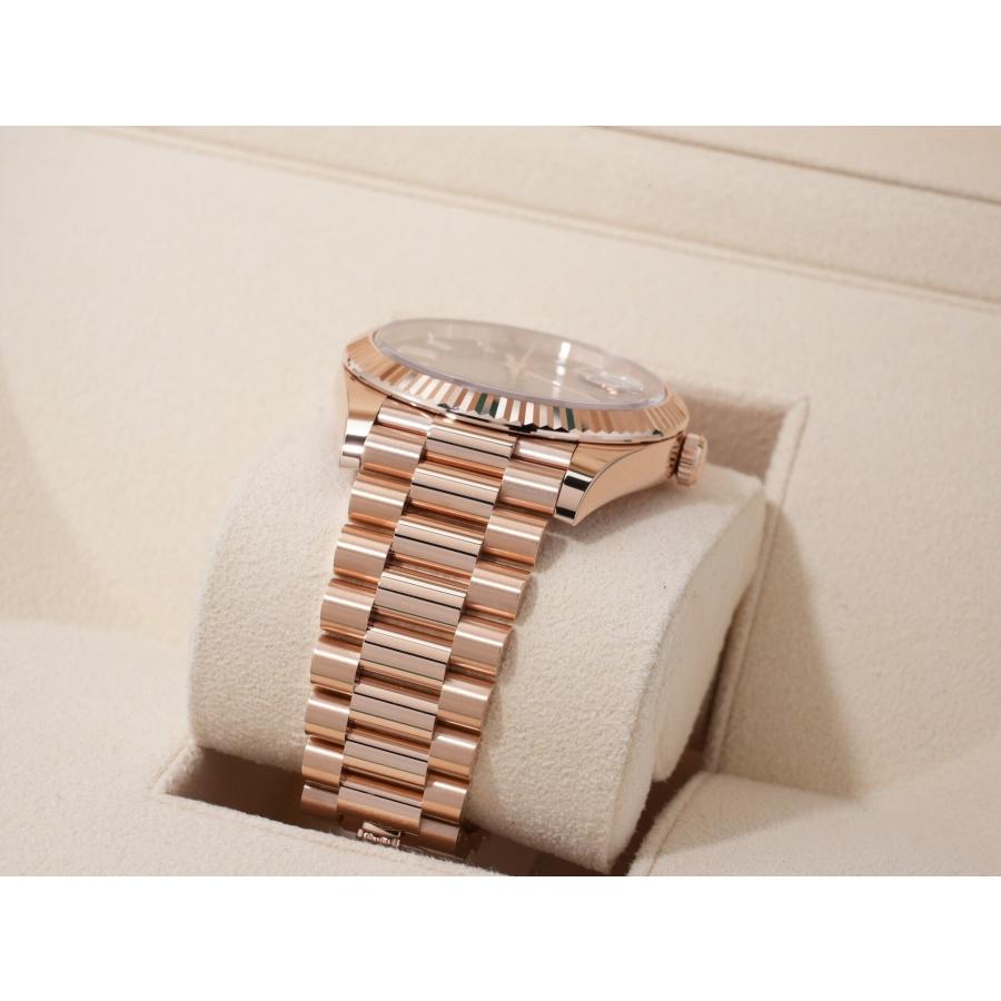 ロレックス デイデイト40 Ref.228235A エバーローズゴールド チョコレートx10Pダイヤ文字盤 | デイデイト | 05