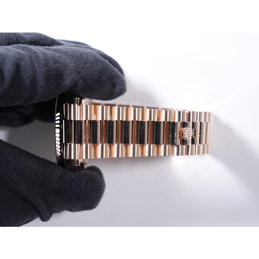 ロレックス デイデイト40 Ref.228235A エバーローズゴールド チョコレートx10Pダイヤ文字盤 | デイデイト | 08