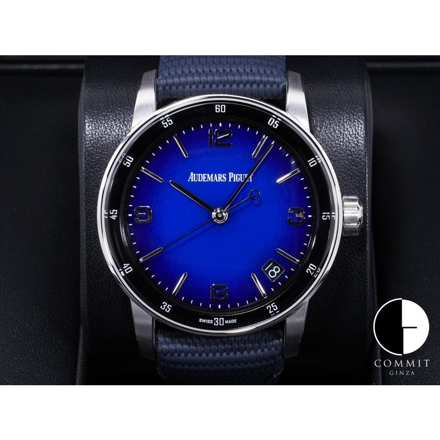 オーデマピゲ CODE 11.59 バイ オーデマ ピゲ ボリショイ限定モデル Ref.15210BC.OO.A321CR.99 ホワイトゴールド スモークブルーエナメル文字盤 | AUDEMARS PIGUET