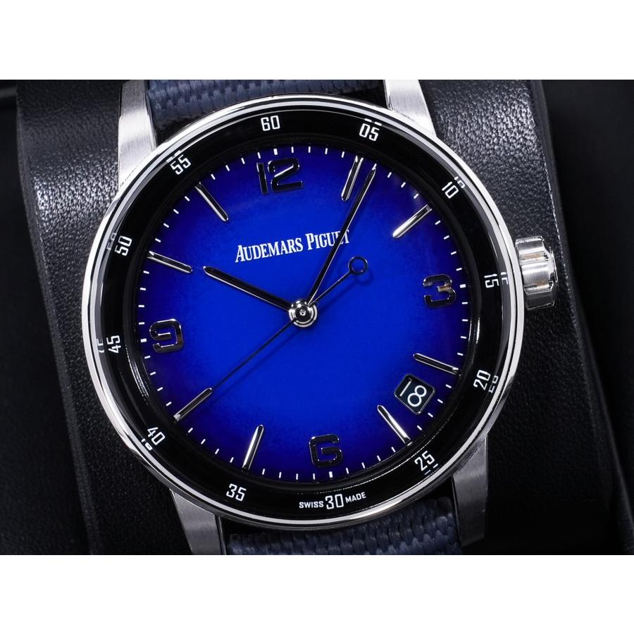 オーデマピゲ CODE 11.59 バイ オーデマ ピゲ ボリショイ限定モデル Ref.15210BC.OO.A321CR.99 ホワイトゴールド スモークブルーエナメル文字盤 | AUDEMARS PIGUET | 02