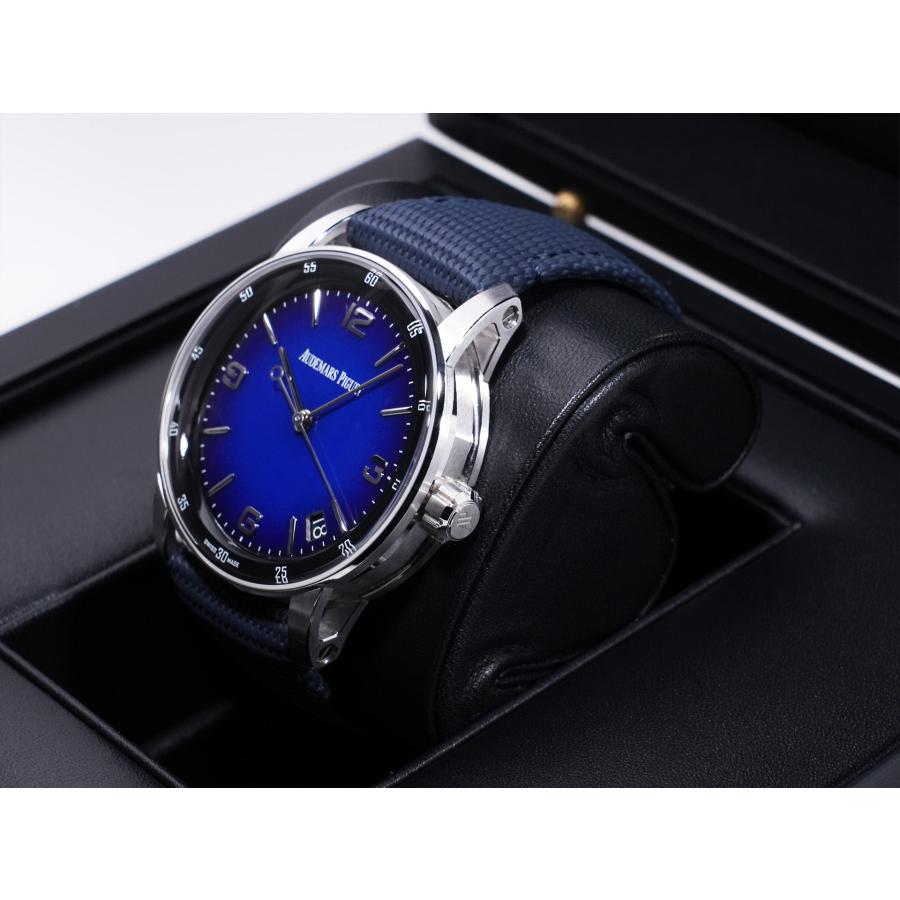 オーデマピゲ CODE 11.59 バイ オーデマ ピゲ ボリショイ限定モデル Ref.15210BC.OO.A321CR.99 ホワイトゴールド スモークブルーエナメル文字盤 | AUDEMARS PIGUET | 03