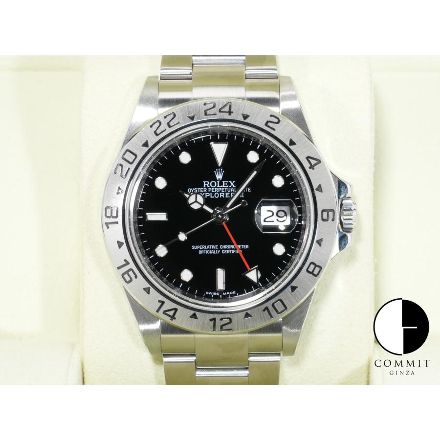 ロレックス エクスプローラーII Ref.16570 ステンレススチール ブラック文字盤 オイスターブレスレット | エクスプローラーII