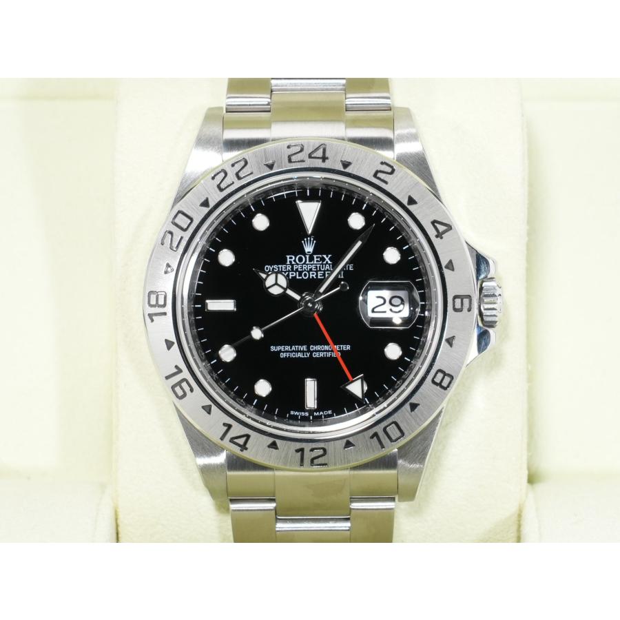 ロレックス エクスプローラーII Ref.16570 ステンレススチール ブラック文字盤 オイスターブレスレット | エクスプローラーII | 01