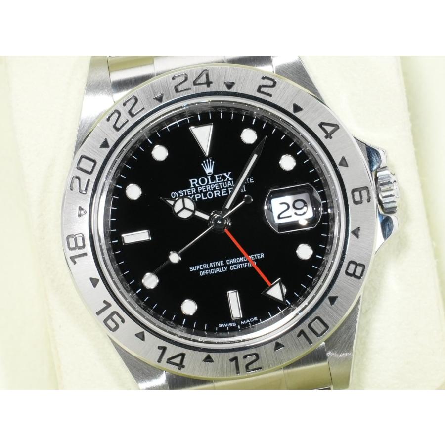 ロレックス エクスプローラーII Ref.16570 ステンレススチール ブラック文字盤 オイスターブレスレット | エクスプローラーII | 02
